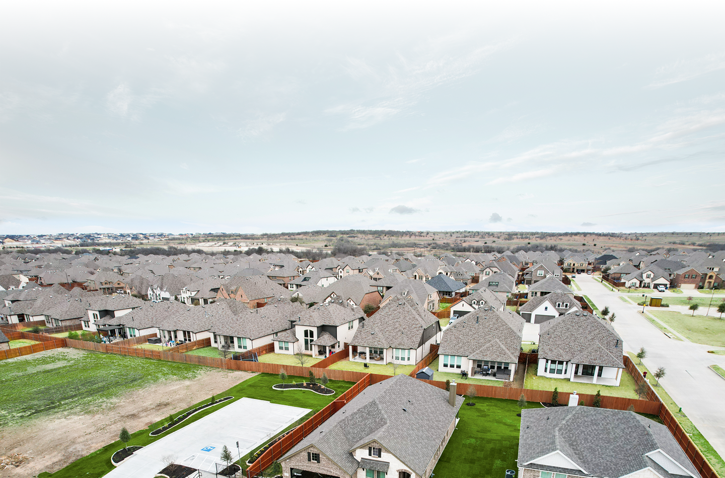 Community aerial view